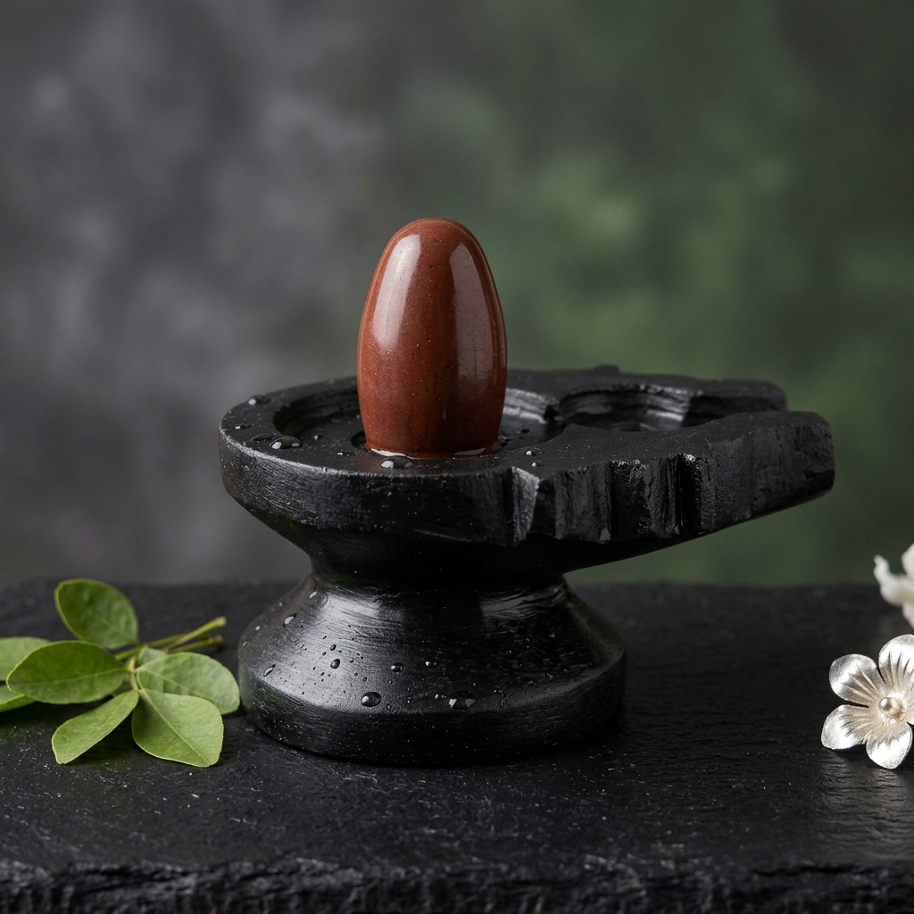 2 Inch Small Narmadeshwar Shivling For Home Pooja