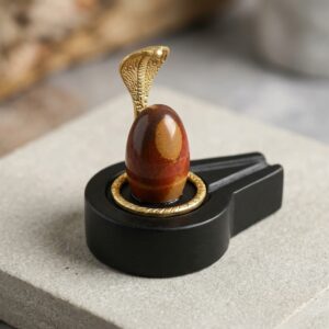 By Shivam Vastu Kala Shivling Art Narmadeshwar Shivling With Yoni Base Shivling For Pooja Mandir Mahadev Shivling Gift For Festivel Original Shivling Stone For Pooja