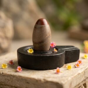 Original Narmadeshwar Shivling Narmada Stone Shivling Narmada Banaling Shivling For Office Small Shiva Lingam For Home Pooja Natural Shivling For Daily Home Worship