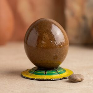 100 Natural Origanal Narmada Stone Narmadeshwar 2 Inch Bana Lingam For For Worship At Home Lord Mahadeva Shivsankar Size 2 Inch