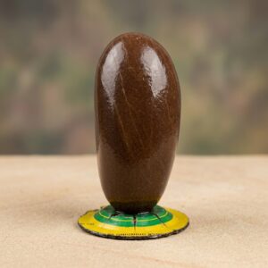 100 Natural Origanal Narmada Stone Narmadeshwar 2 Inch Bana Lingam For For Worship At Home Lord Mahadeva Shivsankar Size 2 Inch
