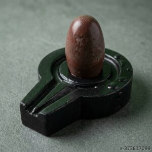 Narmadeshwar Narmada Stone Bana Lingam Specific Design 2 Inch Shivling 4 Inch Jaladhari For Worship At Home Temple Puja 108 Size 2 X 4