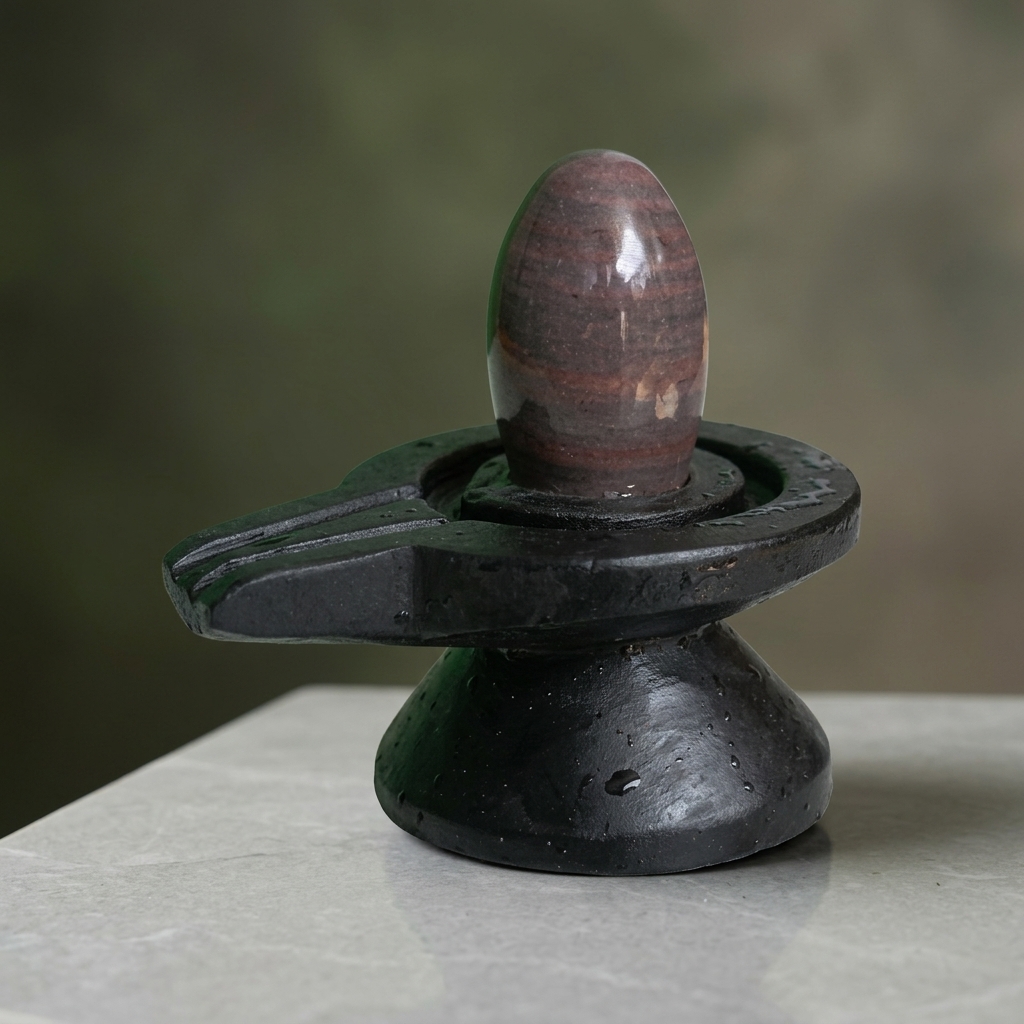 Antique Narmada Shiva Lingam - Image 3