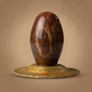 Antique Unique Narmada Handicraft Stone Narmadeshwar Girijapati Shivling Size 2 Inch