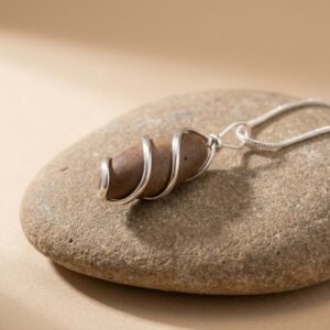 Shivam Vastu Kala Narmada Shivling Energised Pendant Narmadeshwar Shiv Lingam Locket Stone Pendant Pendulam For Men Women