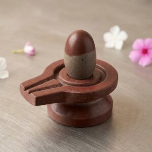 Natural Origanal Narmada Stone Bana Narmadeshewar Top Shivling Damru Jaladhari Energetic Stone Powered Of Lord Shiva Size 2 X 4