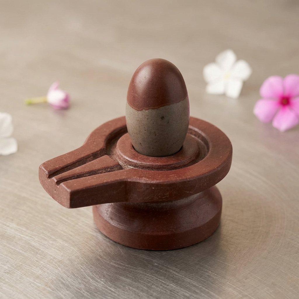 Narmada Shivling With Narmadeshwar Jaladhari - Image 7
