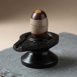 Antique And Unique Narmadeshwar Narmada Stone Shivling Damru Jaladhari Size 2 X 4