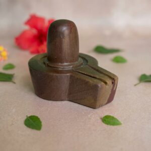 100 Natural Origanal Narmadeshwar Narmada Stone Bana Akhand Shivling Size 2 X 4