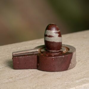 100 Natural Narmada Stone Narmadeshwar Shivling Plate Jaladhari Size 1 5 X 3