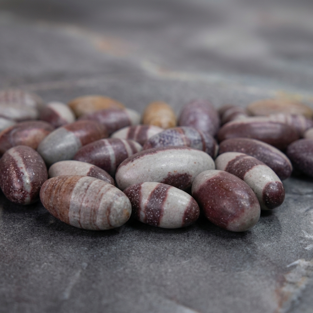 Narmadeshwar Narmada Stone Bana Natural Shivling For Base Size 2 Inch