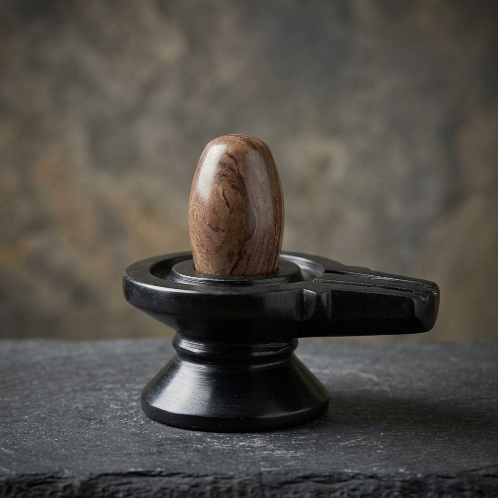 Antique Narmada Shiva Lingam - Image 5