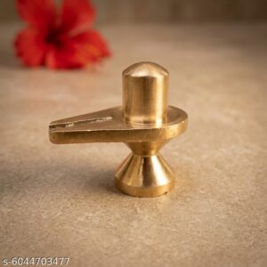 Shivam Vastukala Original Pital Brass Metal Shivling For Home Puja Abhishek 50 Gm