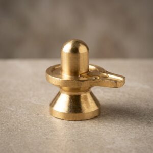 Shivam Vastukala Original Pital Brass Metal Shivling For Home Puja Abhishek 50 Gm