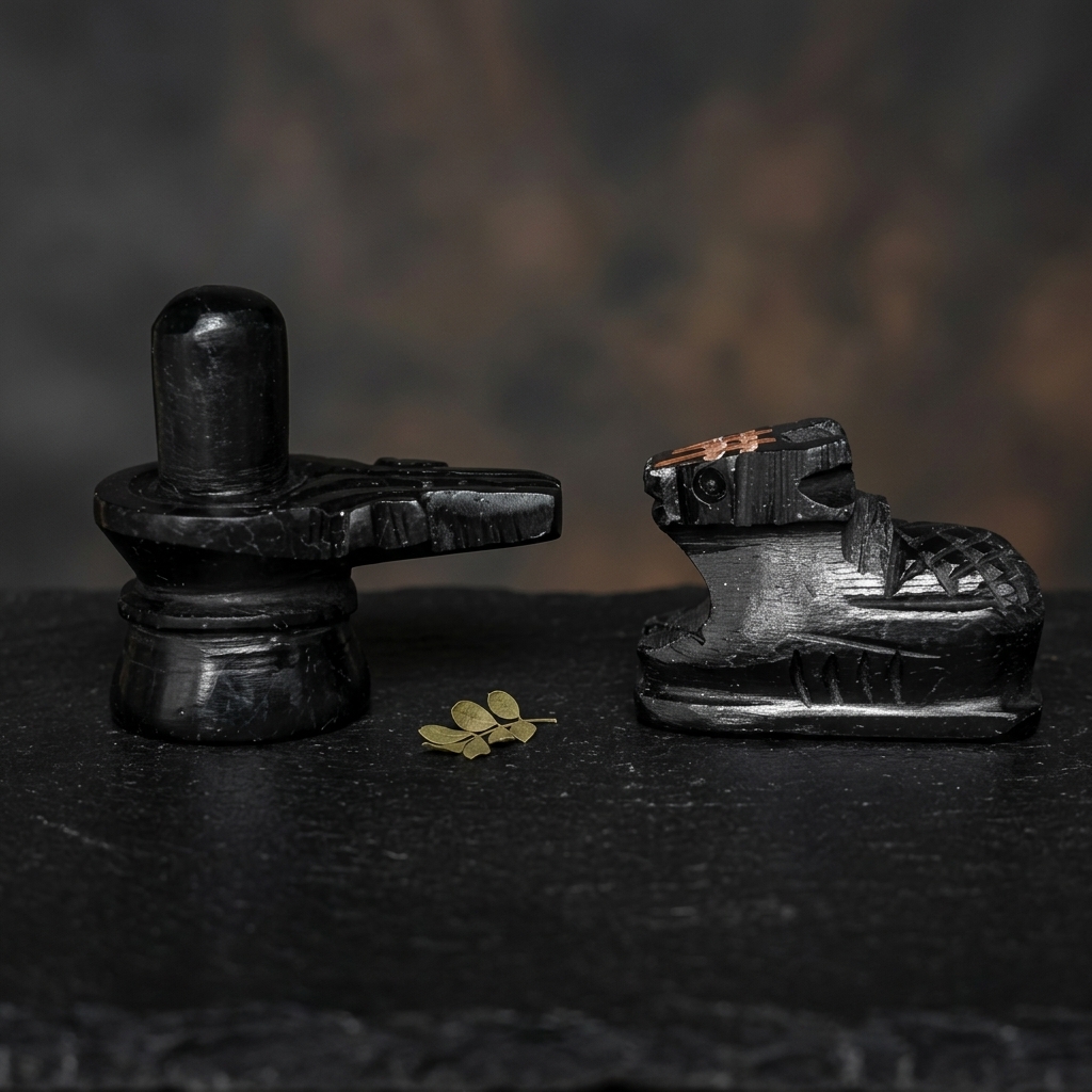 Marble Stone Shivling With Nandi For Pooja Black Nandi Pindi Marble Nandi Idol 2 5 Inches 7 5 Cm Shiva Shivalingam Home Shiva Linga Black Shivlinga Office 2 5 Inches 7 5 Cm