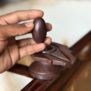 Narmda Shivling with Narmda Base