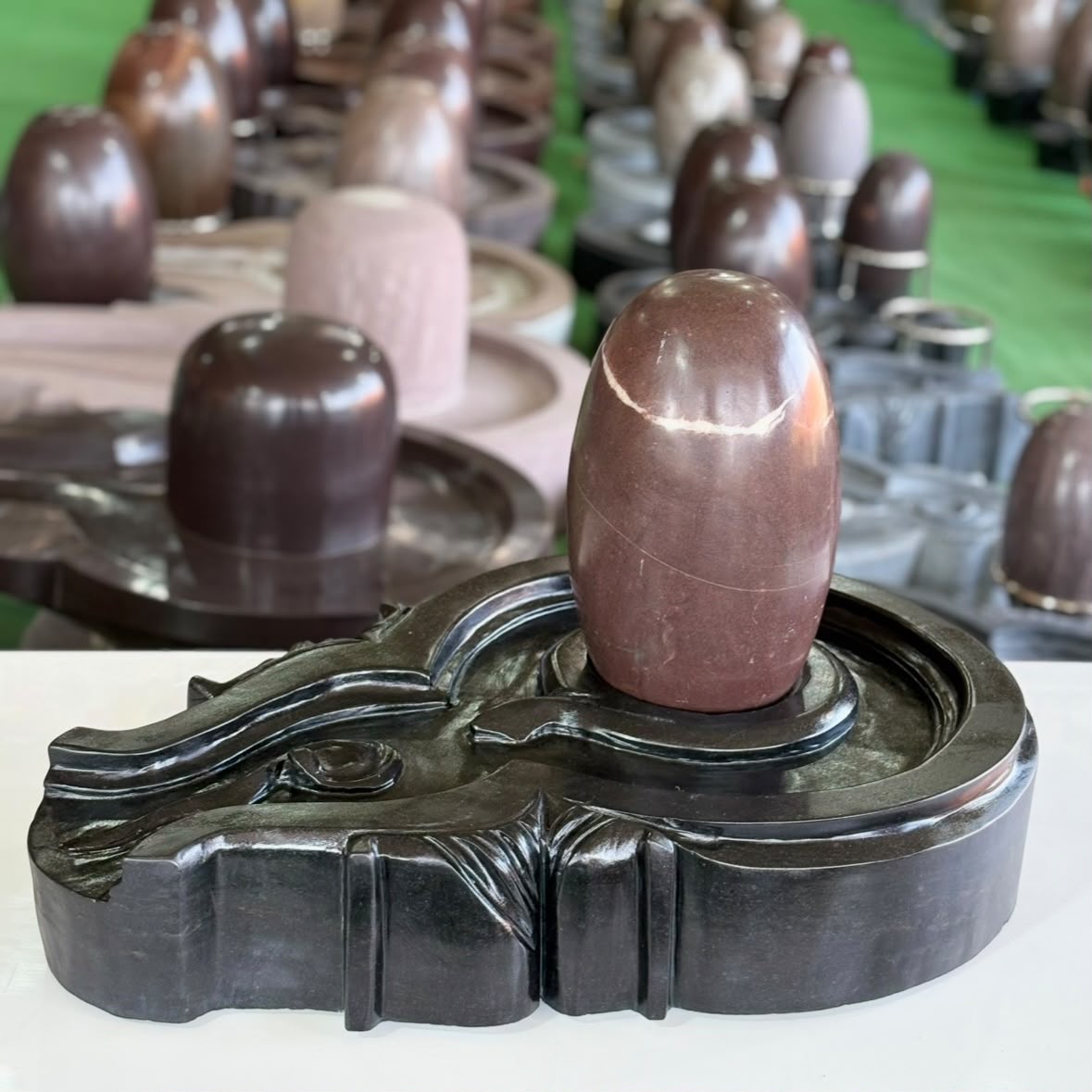 1ft Shivling & 2ft Base