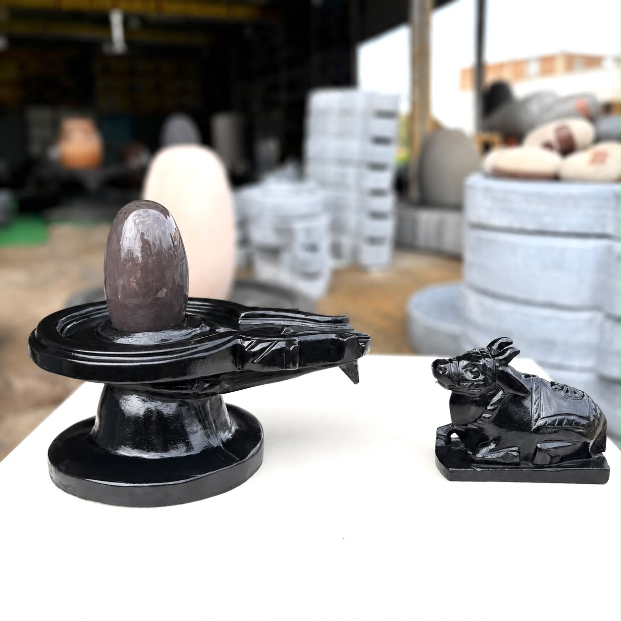 6 Inch Shivling set