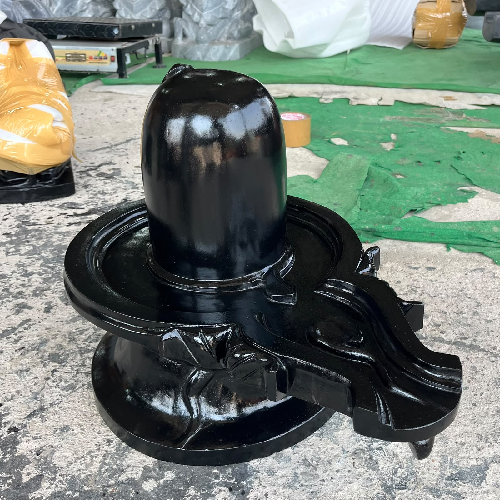 Black Akhand Shivling