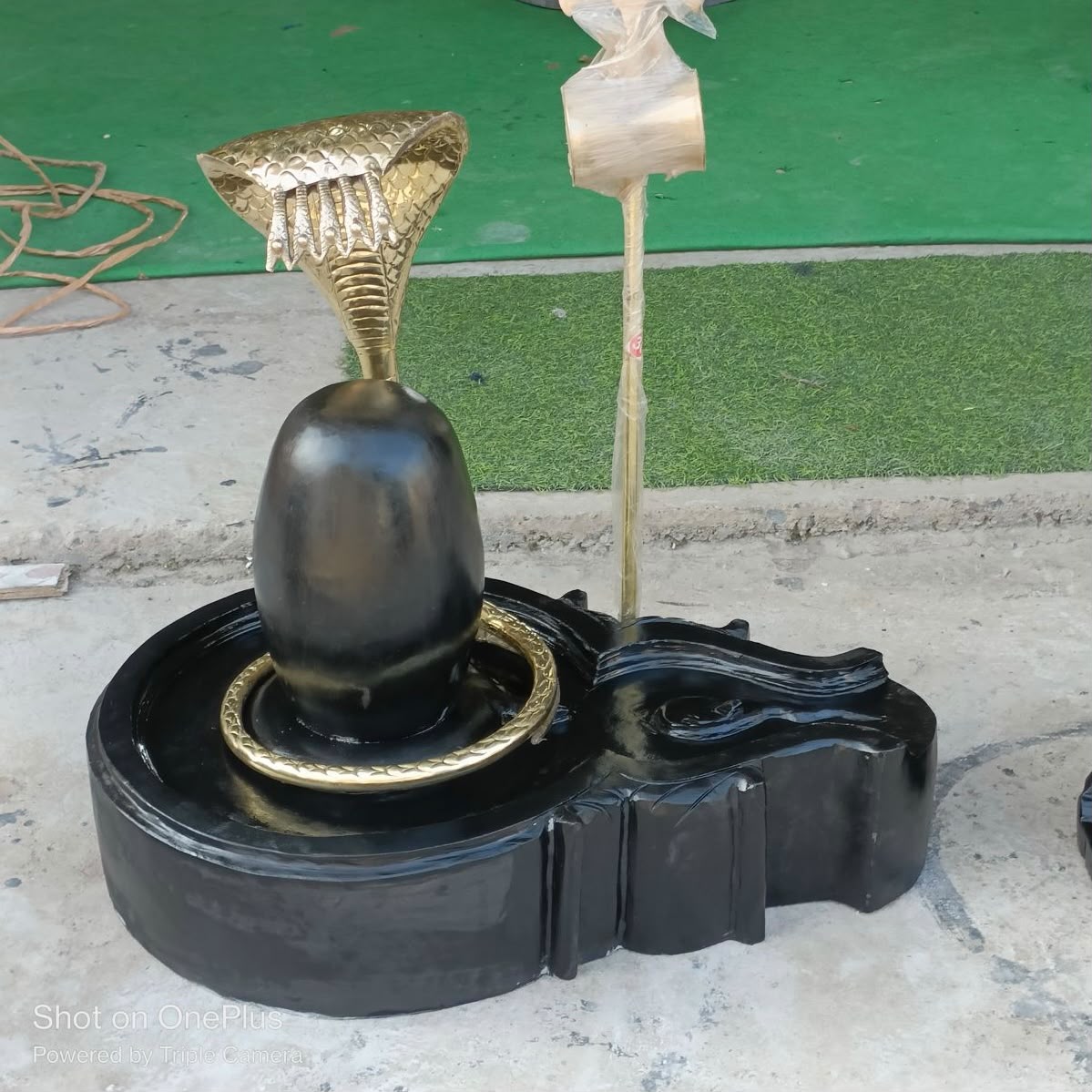 Black Narmda Shivling